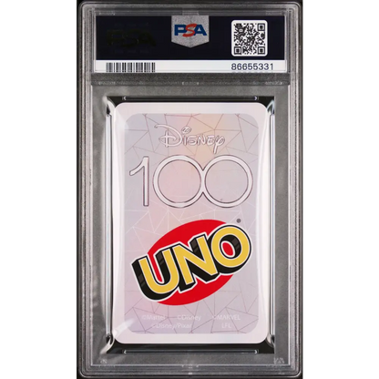 2023 UNO DISNEY 100 WALL E YELLOW REVERSE PSA 9 - Graded Disney PSA 9