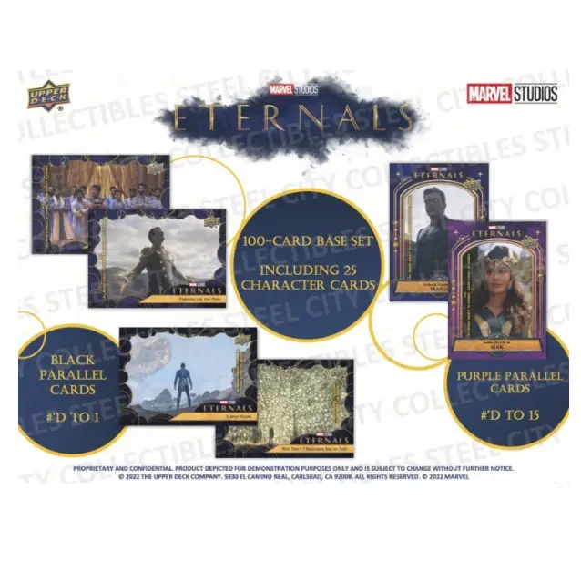 2023 Upper Deck Marvel Eternals Hobby Box