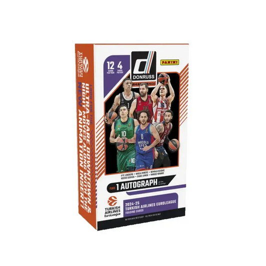 2024-25 Panini Donruss Basketball Turkish Airlines Euro League Hobby Box