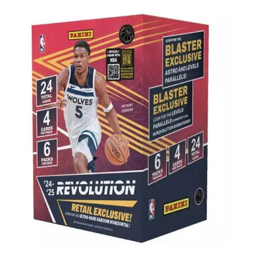 2024-25 Panini NBA Revolution NBA Basketball Trading Card Blaster Box