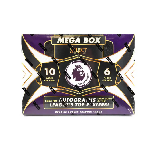 2024/25 Panini Select Premier League EPL Soccer Hobby Mega Box
