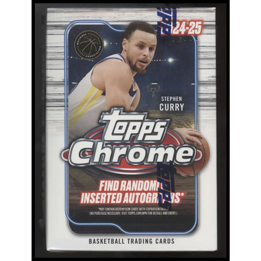 2024/25 Topps Chrome Basketball 8-Pack Blaster Box