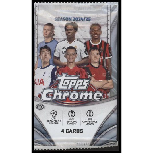 2024/25 Topps Chrome Soccer - UEFA - Single Pack