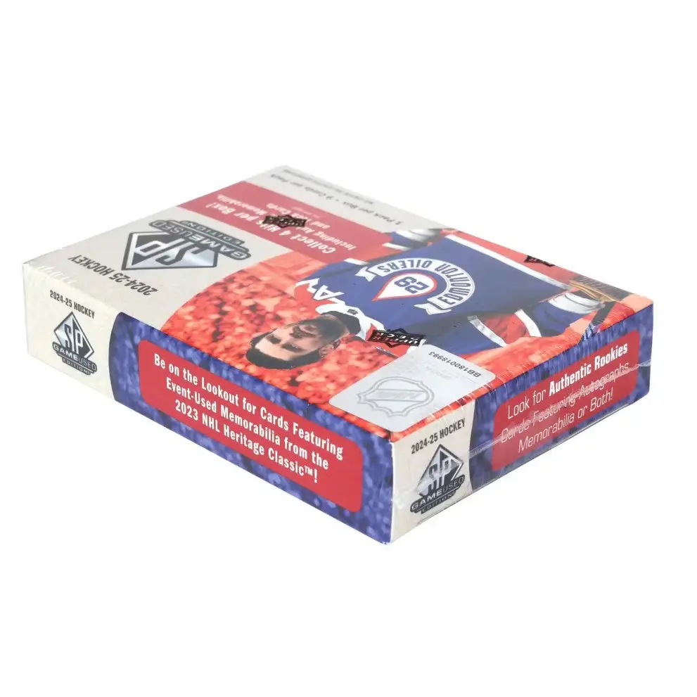 2024/25 Upper Deck SP Game Used Hockey Hobby Box