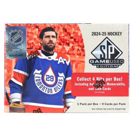2024/25 Upper Deck SP Game Used Hockey Hobby Box