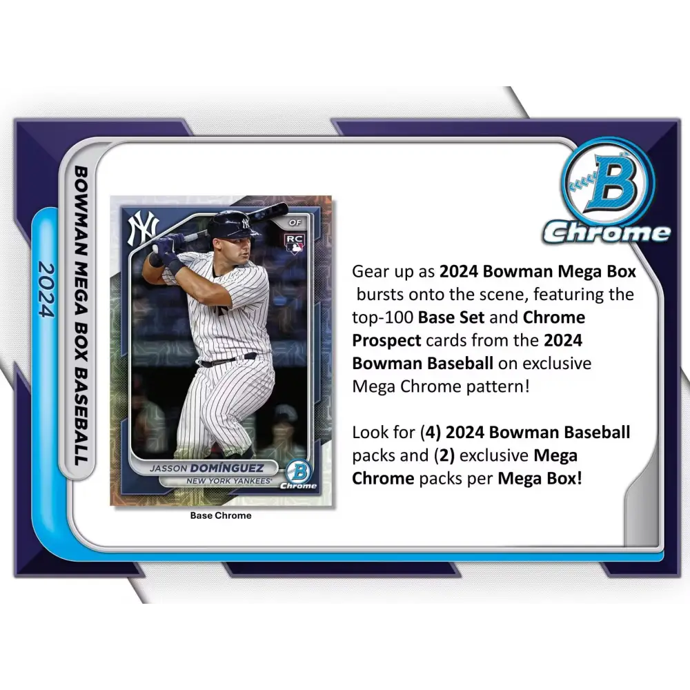 2024 Bowman Baseball Mega Box