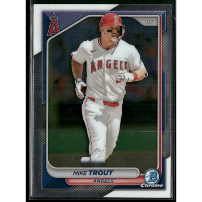 2024 Bowman Chrome #82 Mike Trout