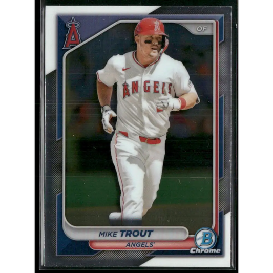 2024 Bowman Chrome #82 Mike Trout