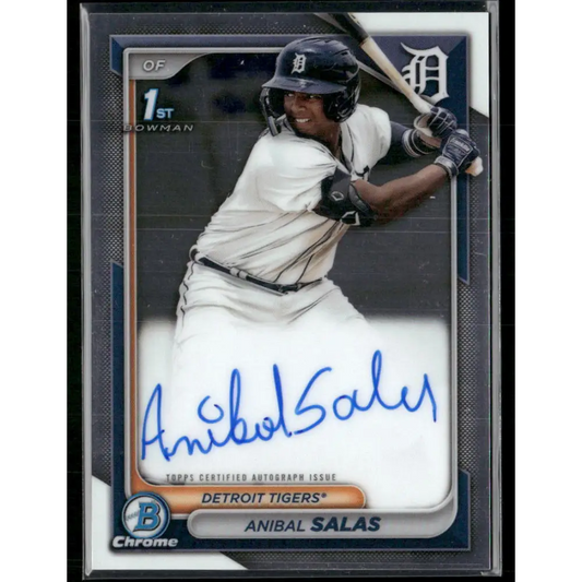 2024 Bowman Chrome #CPA-ASA Anibal Salas Prospects Autographs