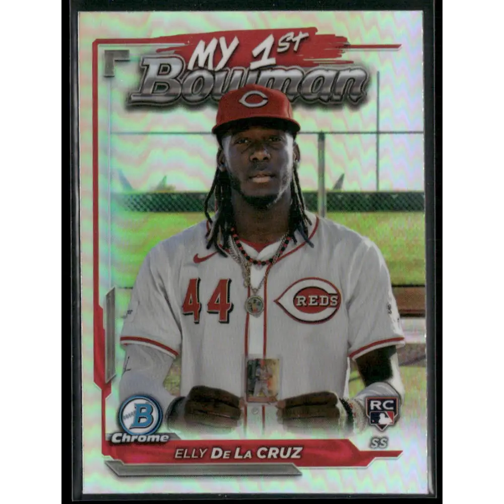 2024 Bowman Chrome #M1B-2 Elly De La Cruz My 1st Bowman Refractors