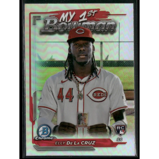 2024 Bowman Chrome #M1B-2 Elly De La Cruz My 1st Bowman Refractors