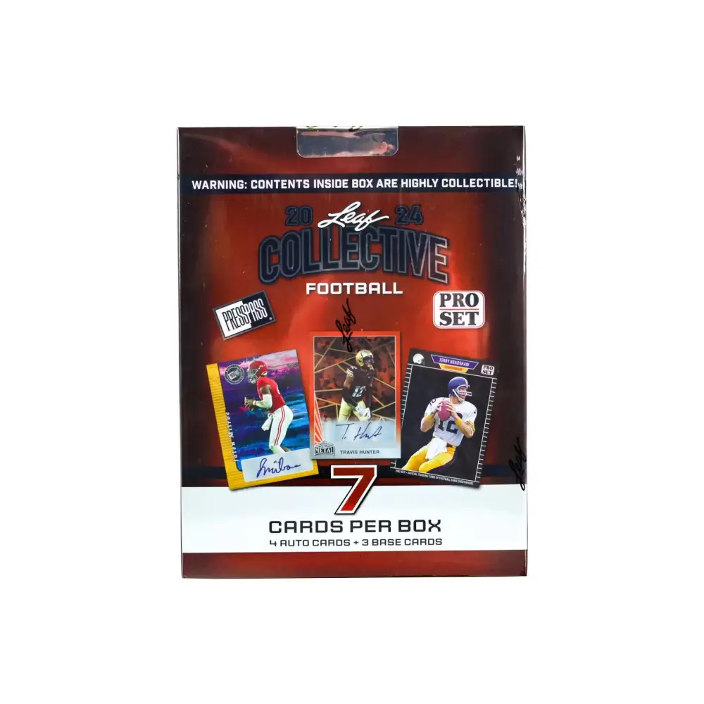 2024 Leaf Collective Football Hobby Box