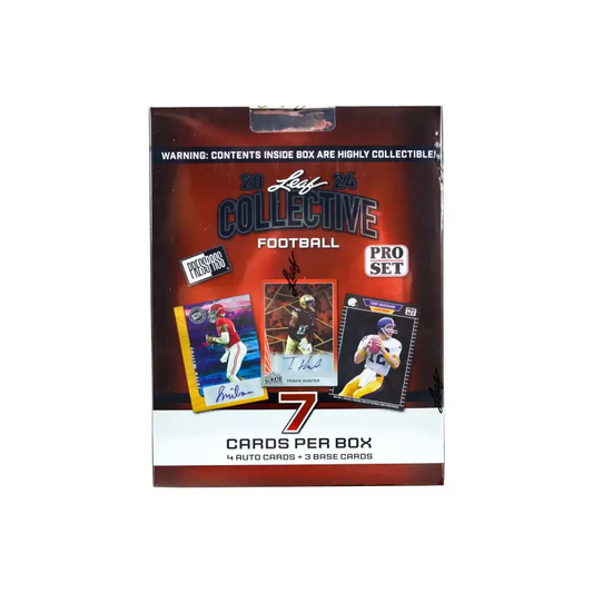 2024 Leaf Collective Football Hobby Box