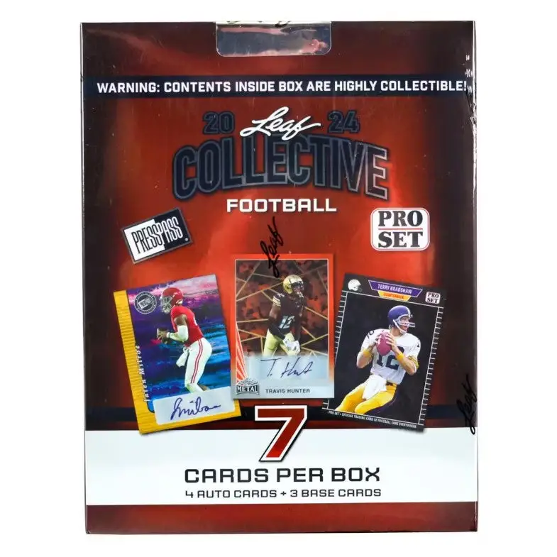 2024 Leaf Collective Football Hobby Box