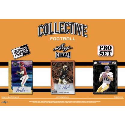 2024 Leaf Collective Football Hobby Box