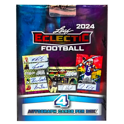 2024 Leaf Eclectic Football Hobby Box