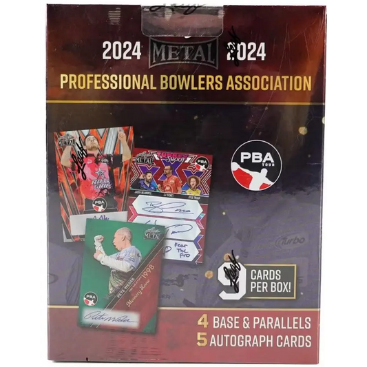2024 Leaf Metal Professional Bowlers Association PBA Bowling Hobby Box