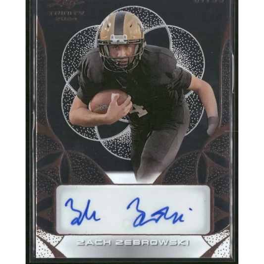 2024 LEAF TRINITY ZACH ZEBROWSKI Clear /99 Auto