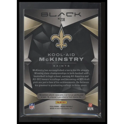 2024 Panini Black #238 Kool-Aid McKinstry Royal - #/150