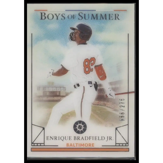 2024 Panini Boys of Summer #36 Enrique Bradfield Jr. #/275