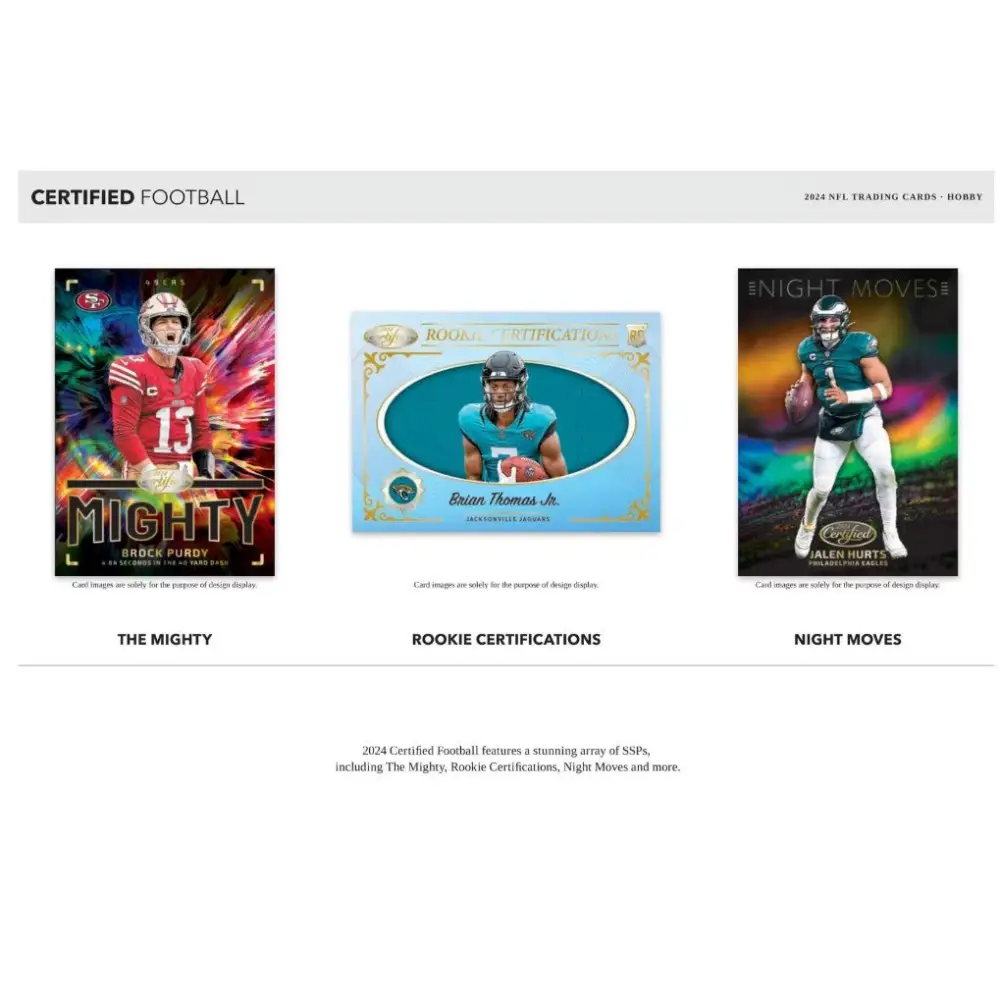 2024 Panini Certified Football Hobby Box