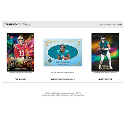 2024 Panini Certified Football Hobby Box