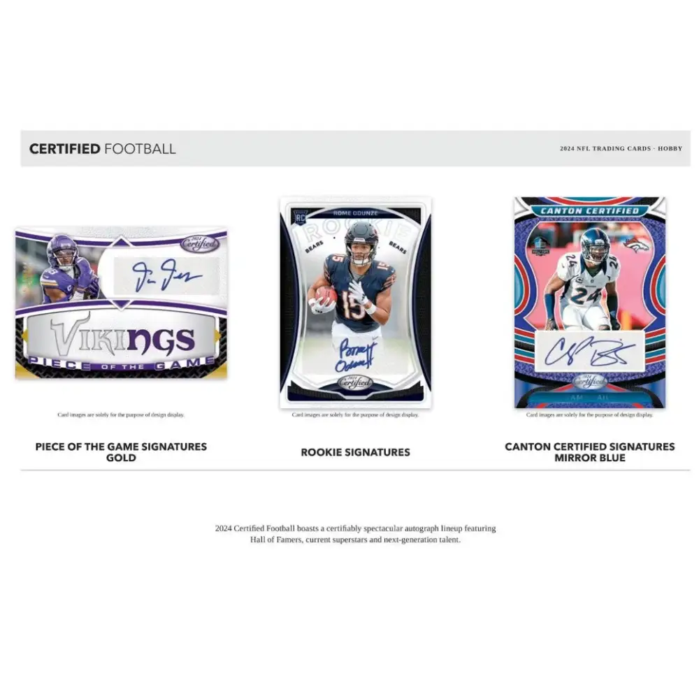 2024 Panini Certified Football Hobby Box