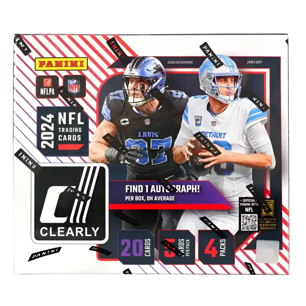 2024 Panini Clearly Donruss Football Hobby Box