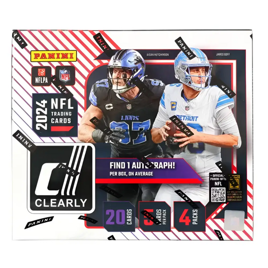 2024 Panini Clearly Donruss Football Hobby Box