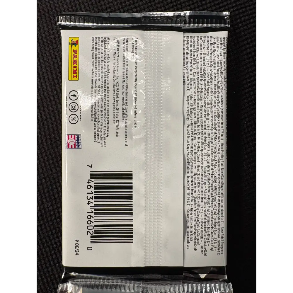 2024 Panini Donruss Baseball Hobby Single Pack