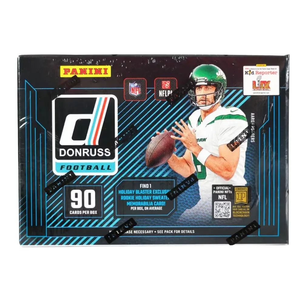 2024 Panini Donruss Football 6-Pack Holiday Blaster Box