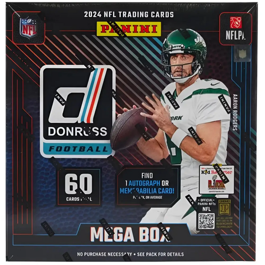 2024 Panini Donruss Football Mega Box (Red Wave)