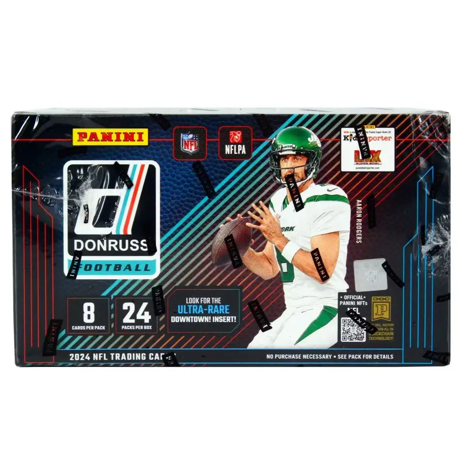 2024 Panini Donruss Football Retail 24-Pack Box