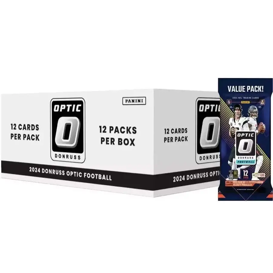 2024 Panini Donruss Optic Football Jumbo Value 12-Pack Box