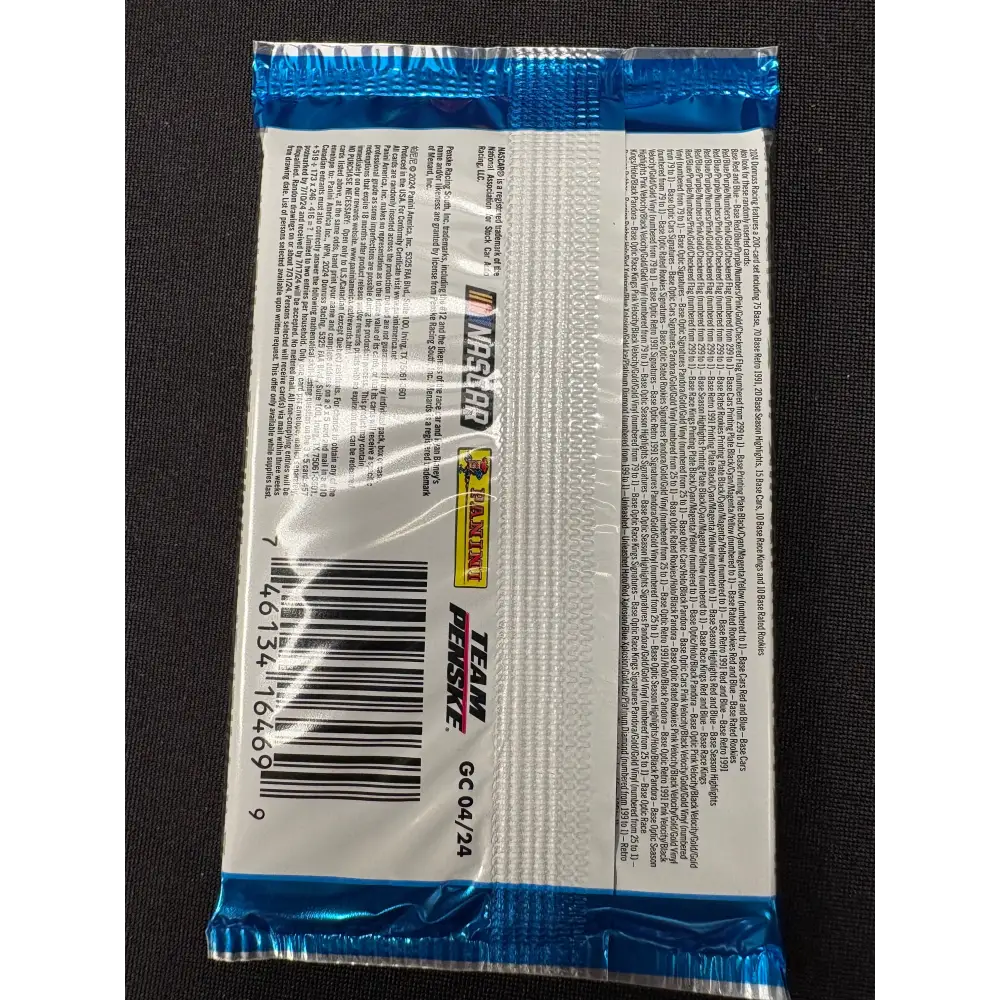 2024 Panini Donruss Racing Hobby Single Pack