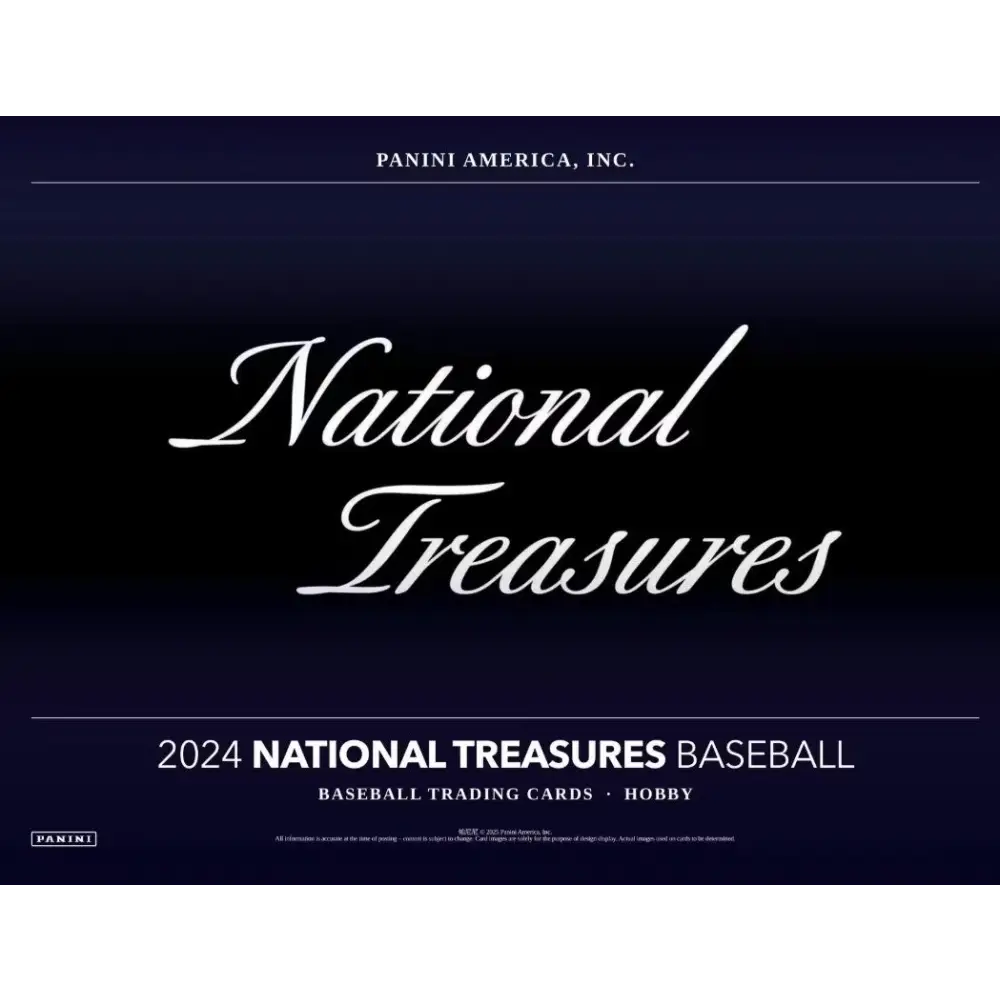 2024 Panini National Treasures Baseball Hobby Box