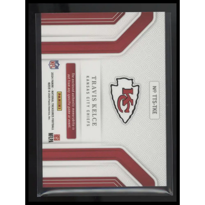 2024 Panini National Treasures Travis Kelce /99 - Trading Card