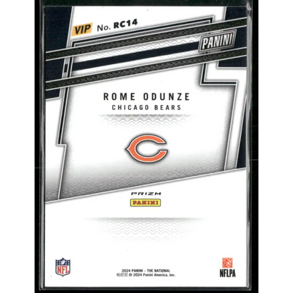 2024 Panini National VIP #RC14 Rome Odunze Rookies Prizm