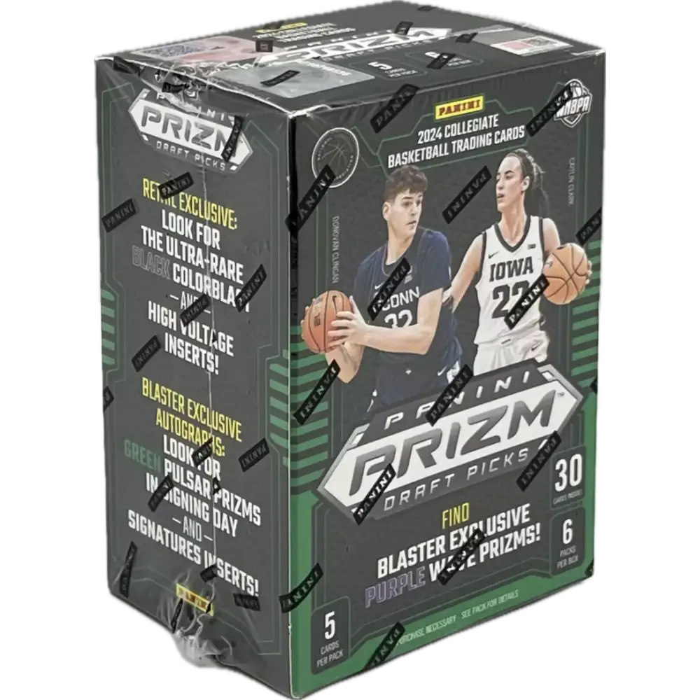 2024 Panini Prizm Draft Picks Collegiate Basketball 6-Pack Blaster Box