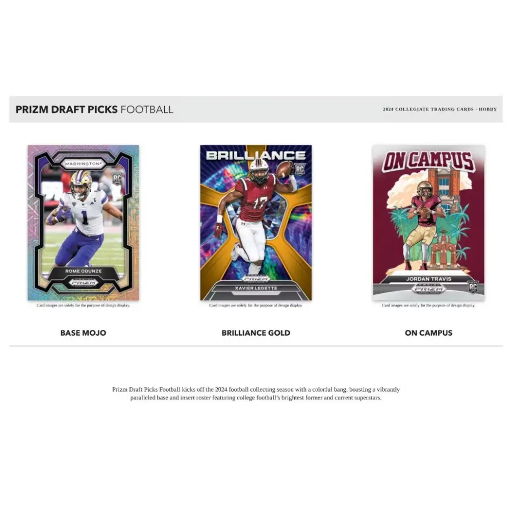 2024 Panini Prizm Draft Picks Football Hobby Box
