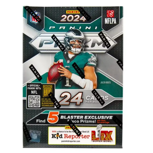 2024 Panini Prizm Football 6-Pack Blaster Box (Disco Prizms!)