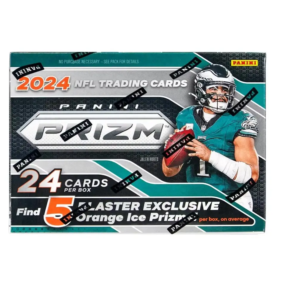 2024 Panini Prizm Football 6-Pack Hobby Blaster Box (Orange Ice Prizms!)