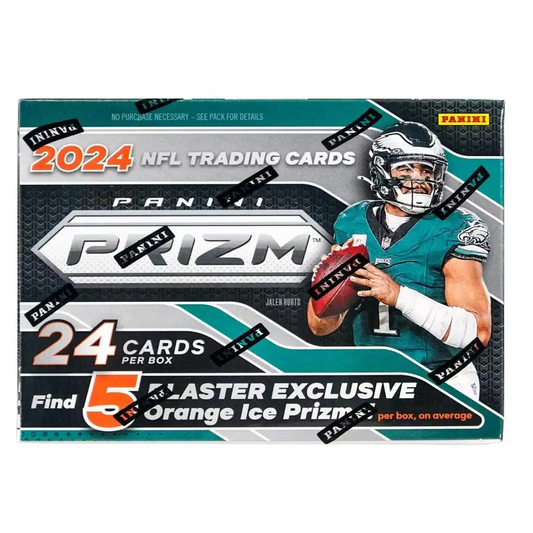 2024 Panini Prizm Football 6-Pack Hobby Blaster Box (Orange Ice Prizms!)