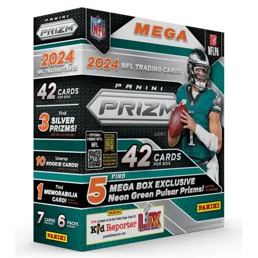 2024 Panini Prizm NFL Football MEGA Box