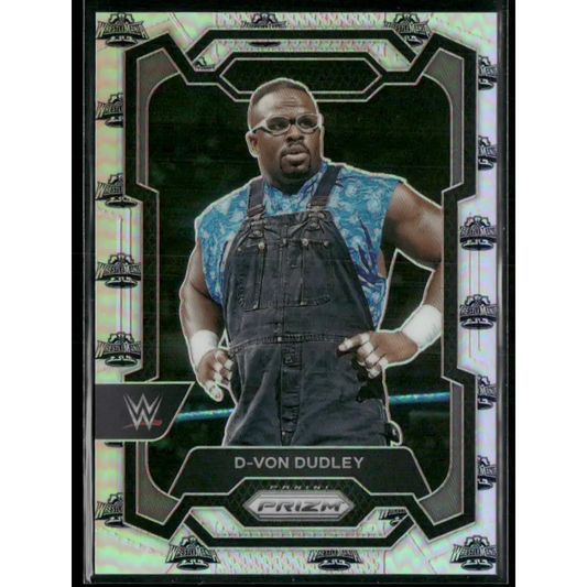2024 Panini Prizm WWE #192 D-Von Dudley WrestleMania Prizms #/40