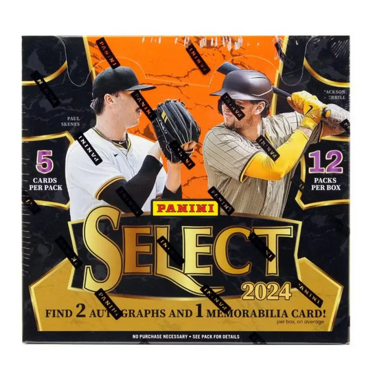 2024 Panini Select Baseball Hobby Box