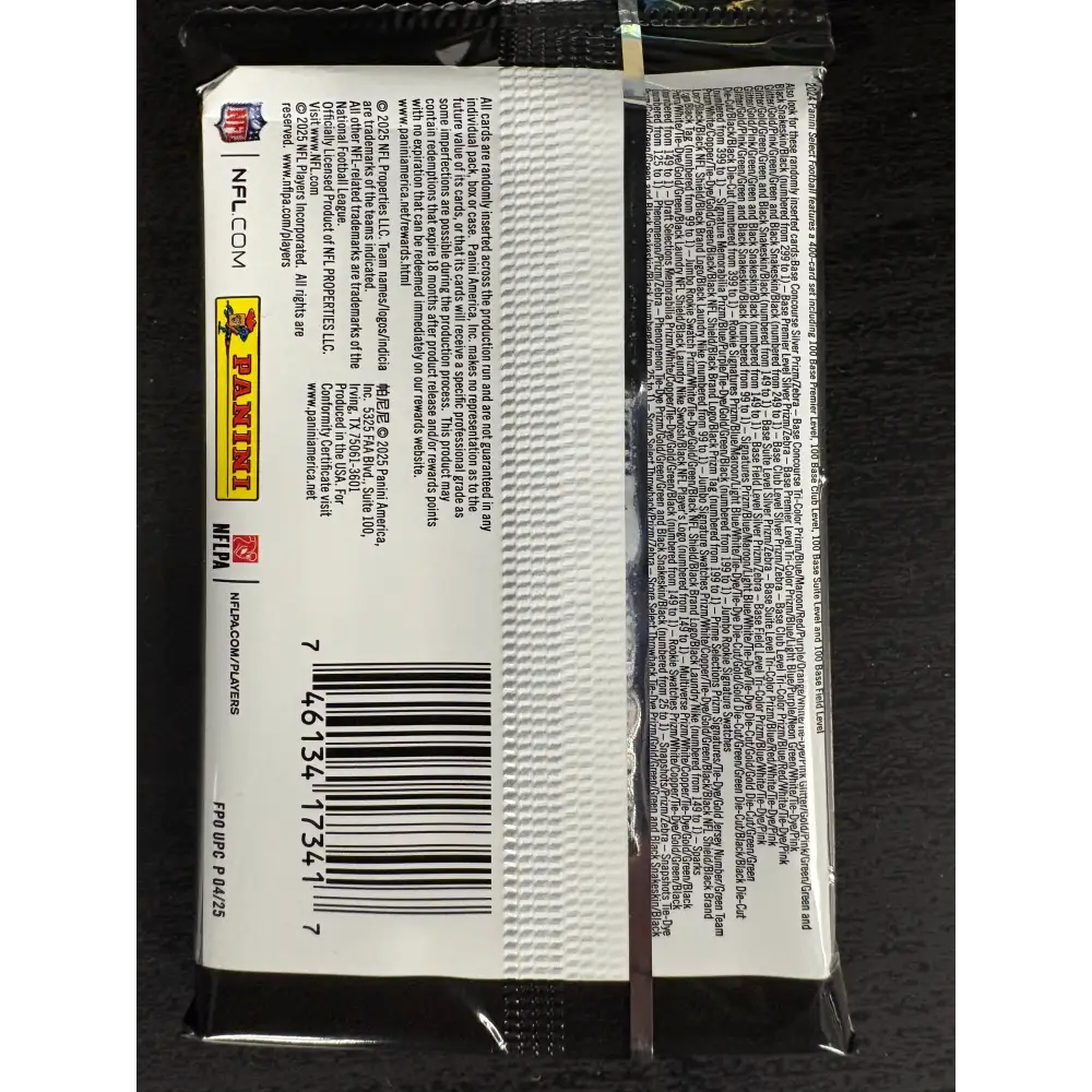 2024 Panini Select Football Hobby SINGLE PACK