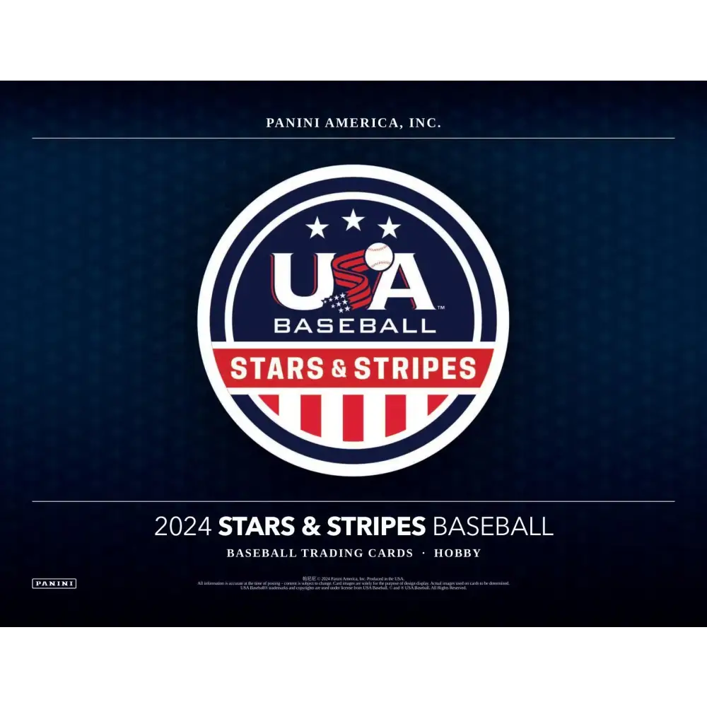 2024 Panini USA Stars & Stripes Baseball Hobby Box