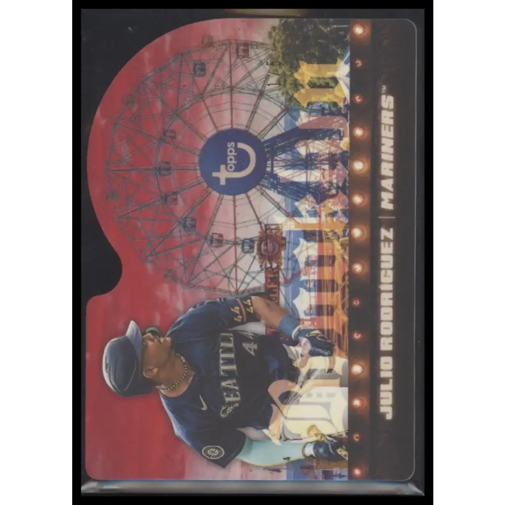 2024 Topps Brooklyn Collection #31 Julio Rodríguez Brooklyn Die Cut Red #/5