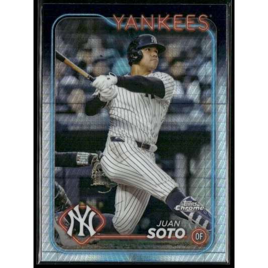 2024 Topps Chrome #150 Juan Soto Sepia Refractors